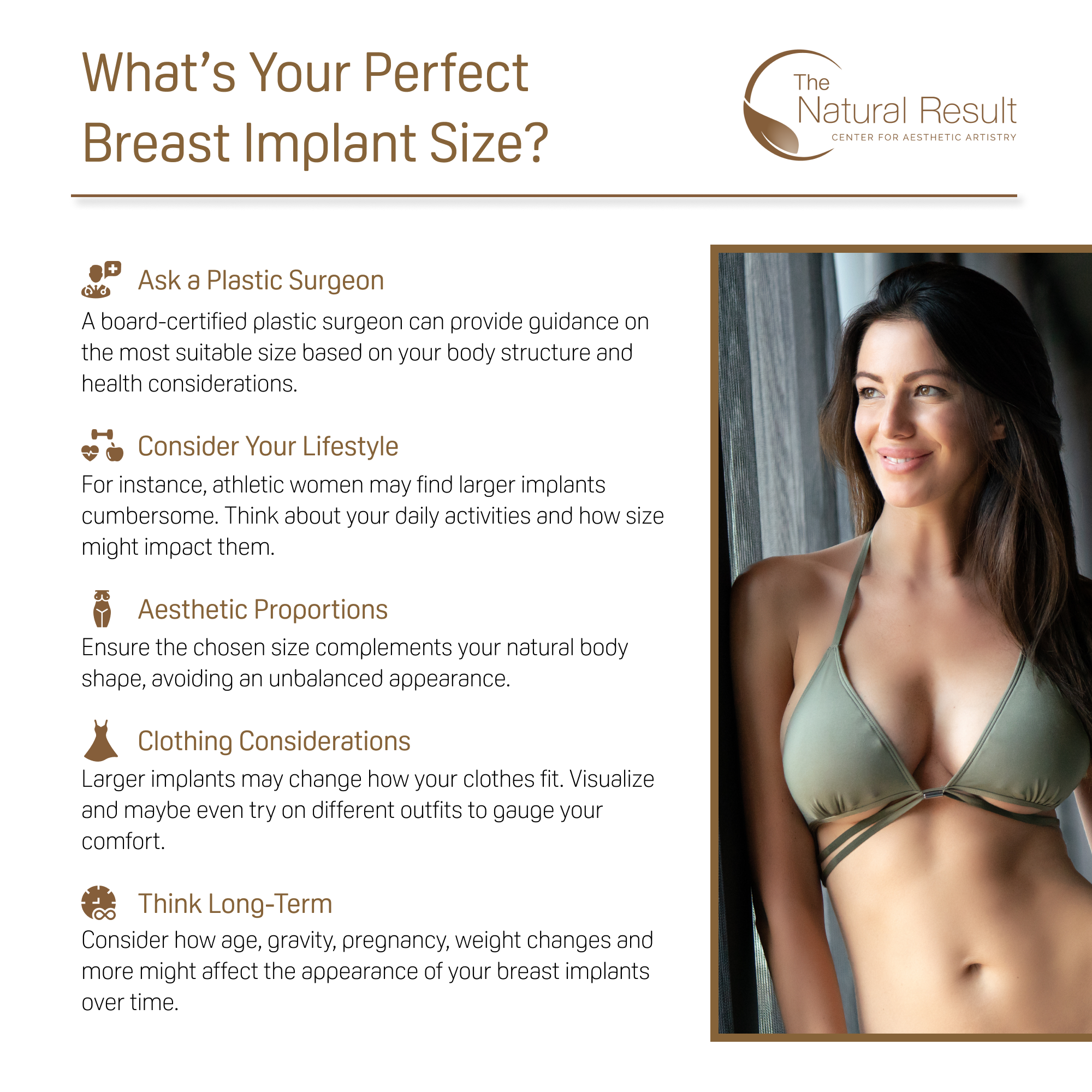 Breast Size Info-graphic