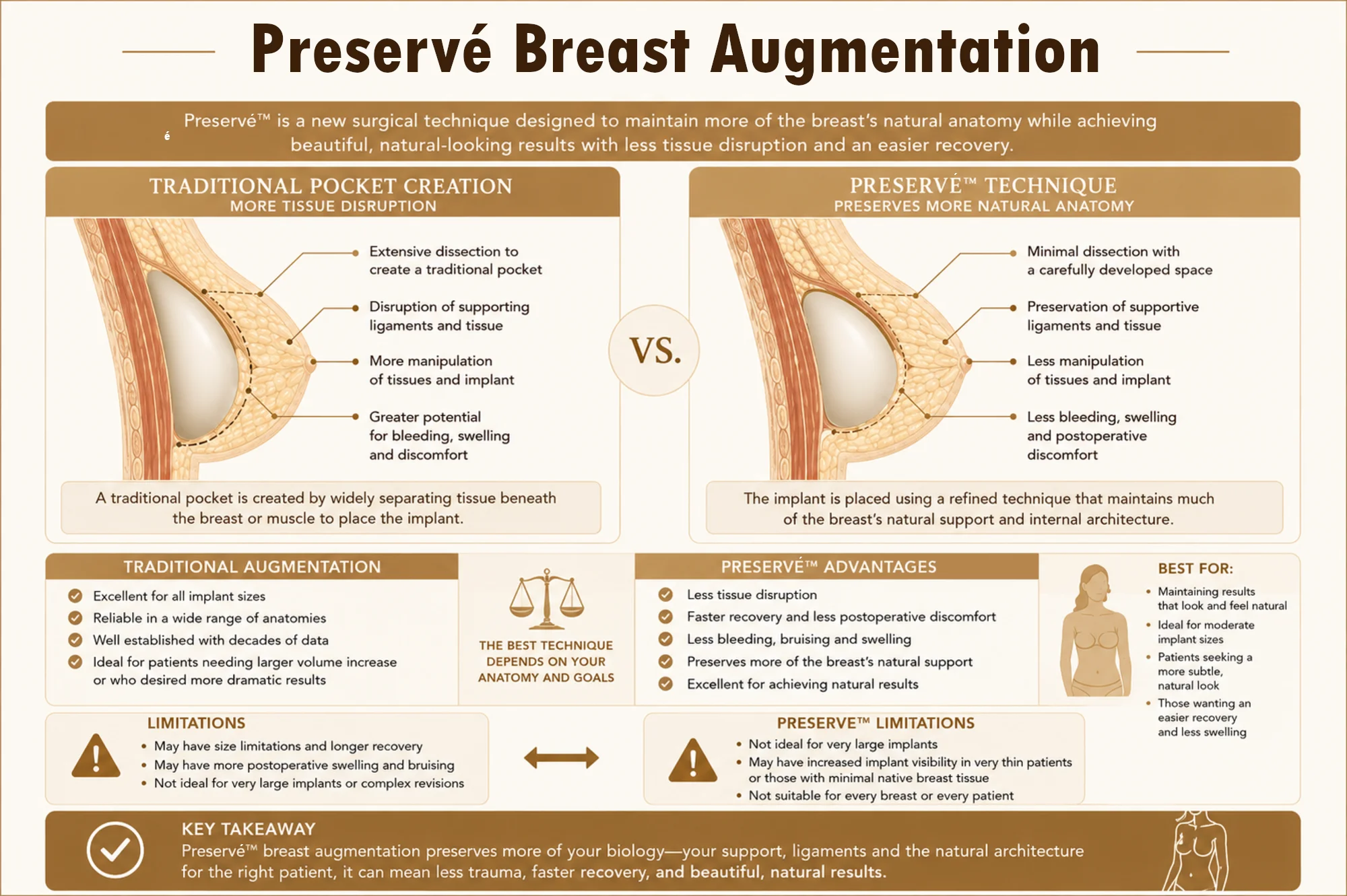 Preserve Breast Augmentation Infographic